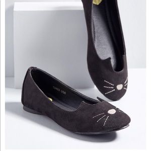 BNIB ModCloth Mew and Me kitten flats